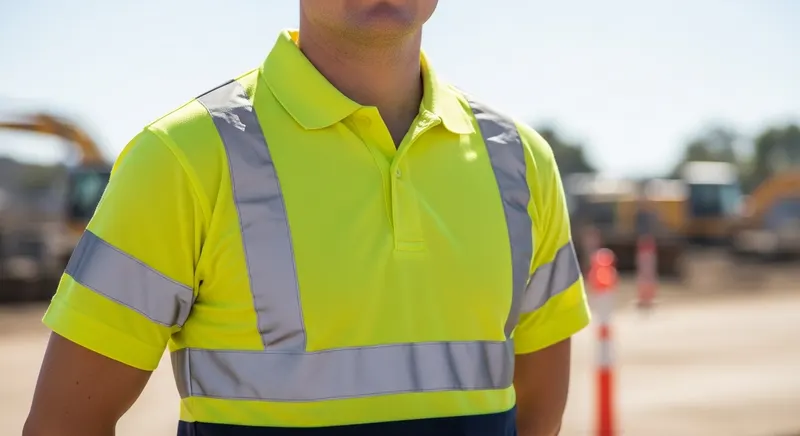 hi vis polo - promotional merchandise